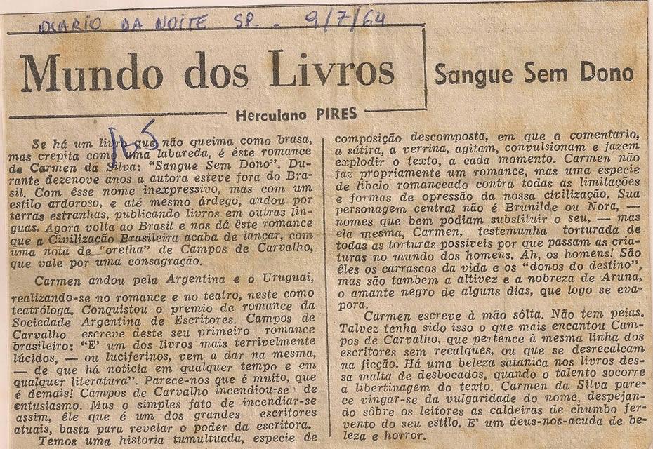 9 de Julho de 1964 - Diário da Noite