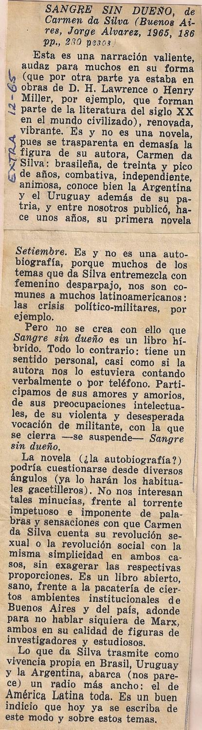 Dezembro de 1965 - Extra