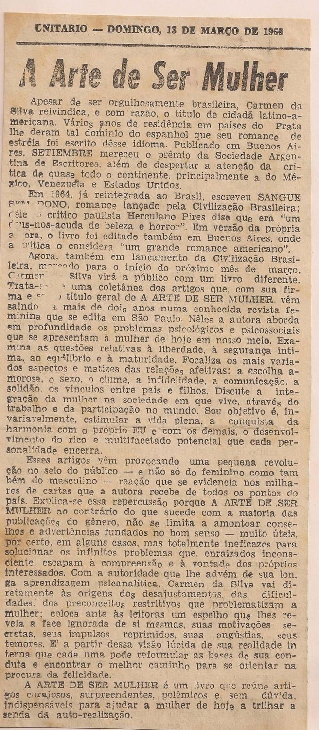 13 de Março de 1966 - Unitario