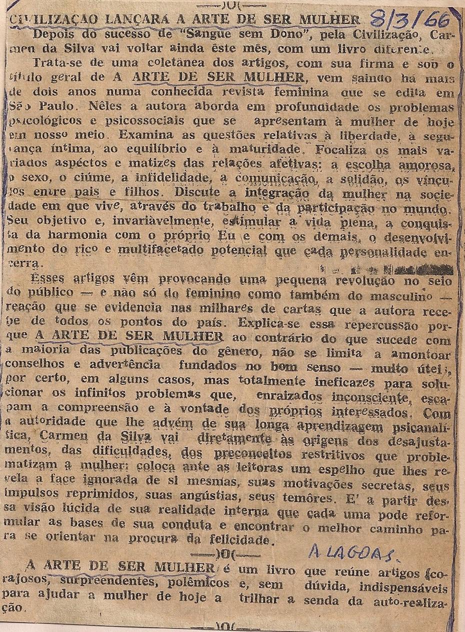 08 de Março de 1966