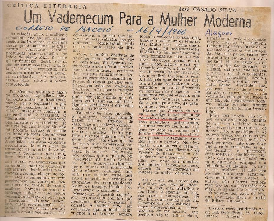 16 de Abril de 1966 - Correio de Maceió