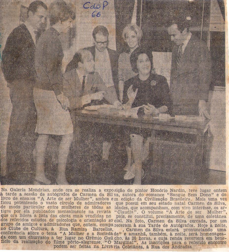 Maio de 1966 - Correio do Povo.