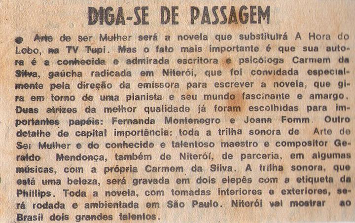 1971. Diga-se de passagem.