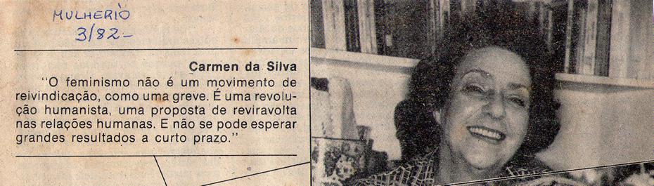 Maro de 1982. Mulherio.