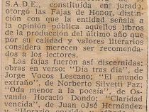 Junho de 1958 - La Nacion