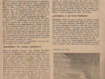 Agosto e Setembro de 1964 - Leitura
