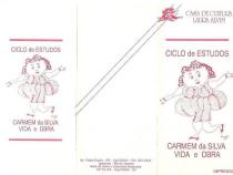 Casa da Cultura Laura Alvim - Ciclo de Estudos Carmen da Silva - Vida e Obra - maio a junho 1992 - capa do folder