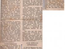 Abril de 1966. Revista apreendida pode parar no CSN.