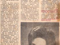 27 de Abrial de 1966 - Diário de Minas. Carmen da Silva chega hoje.