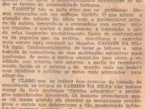 Maio de 1966. A Arte de Ser Mulher.