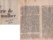 01 de Maio de 1966 - Diário de São Paulo. A arte de ser mulher.
