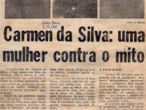 02 de Junho de 1966 - Zero Hora. Carmen da Silva: uma mulher contra o mito.