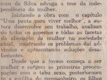 07 de Junho de 1966 - O Estado. A Arte de Ser Mulher - Carmen da Silva.