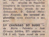 07 de Junho de 1966. Os best-sellers nacionais.