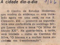 Julho de 1966. A cidade dia-a-dia.