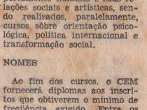 Julho de 1966. Introdução ao Século XX começa a 18.