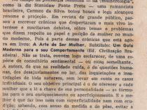 23 de Julho de 1966. Carmen da Silva: a mulher, teoria e prática.