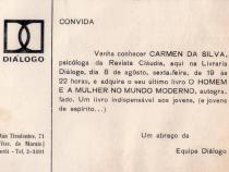 Agosto de 1969. Convite.