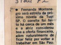 31 de Outubro de 1972 - Amiga.