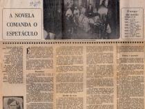 09 de Janeiro de 1973 - Jornal do Brasil. A novela comanda o espetculo.