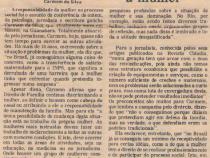 1975. "Direito de Famlia continua discriminando a mulher".