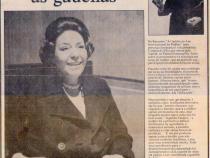 1975 - Zero Hora. Carmen da Silva veio falar s gachas.