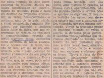 04 de Setembro de 1975 - Correio do Povo. As mulheres sacudiram Porto Alegre.