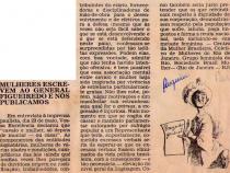 1979 - Pasquim. Mulheres escrevem ao General Figueiredo e ns publicamos.