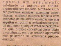 08 de Novembro de 1979 - Jornal do Brasil. Texto invertebrado.