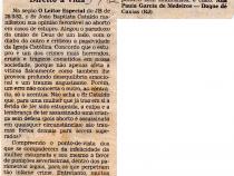 02 de Abril de 1982 - Jornal do Brasil. Direito  vida.