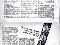 Agosto de 1984 - Cludia. A arte de ser Carmen da Silva.