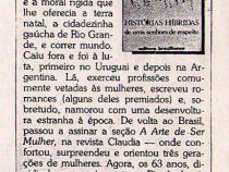 Agosto de 1984 - Doura. As feministas, umas chatas? Leia este livro.