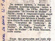 12 de Setembro de 1984 - Jornal da Bahia.