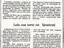 13 de Setembro de 1984 - Jornal da Bahia. Carmen Silva lana livro.