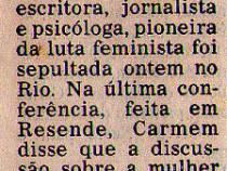 01 de Maio de 1985. Caderno B.