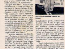 1985. Uma baixa na luta feminista.
