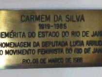 Homenagem da Deputada Lcia Arruda e do Movimento Feminista do Rio de Janeiro.